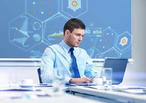321 Web Marketing associate conducting data preparation and analysis