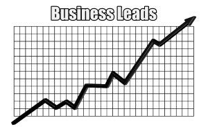 an upwards business leads trend over time with a law firm marketing plan