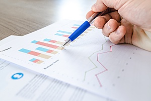 insurance marketing services results shown through data graphs