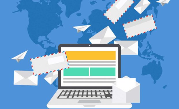 newsletter that is distributing emails across the globe which contains a good email marketing strategy implemented by a law firm digital marketing agency