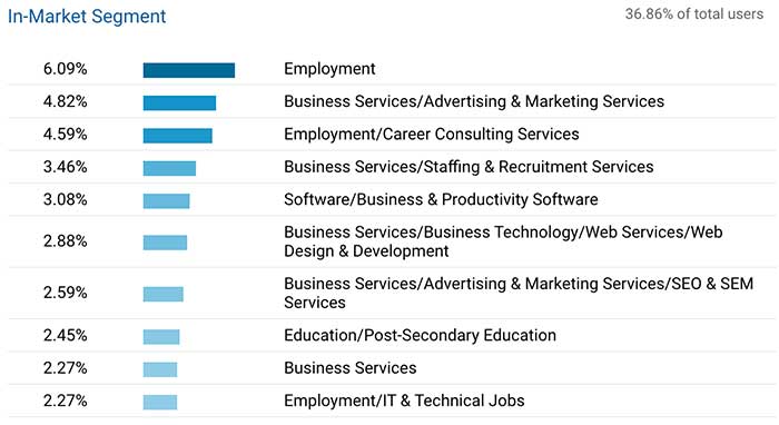 target audience for 321 in Google Analytics.jpg