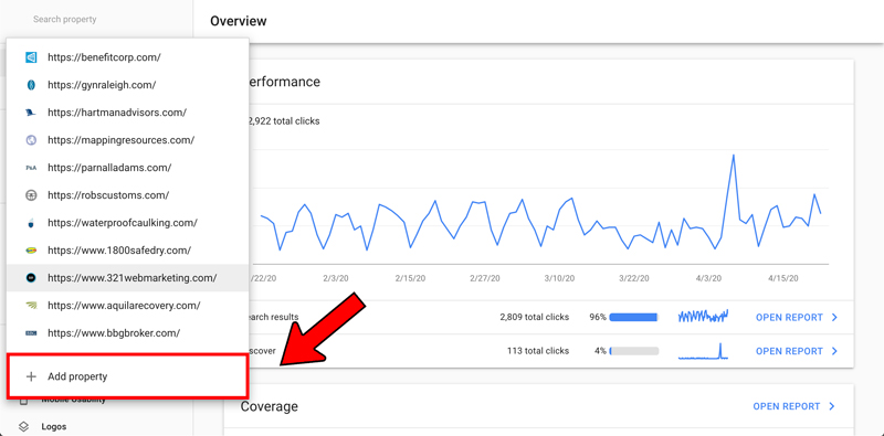 Google Search Console verification - step 2