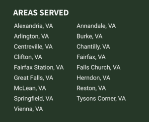 areas we serve on footer