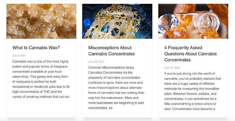 Cannabis blogs