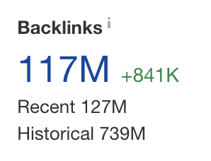 backlinks for a website
