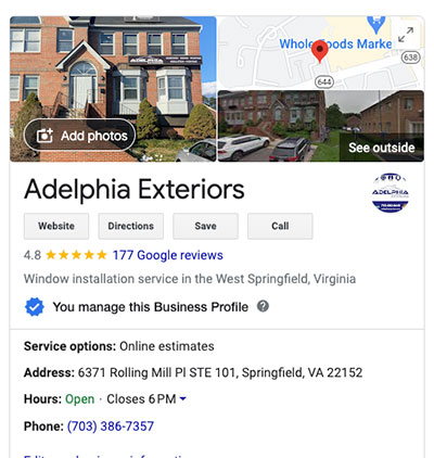 Adelphia Exteriors GMB