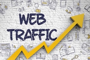 website traffic concept