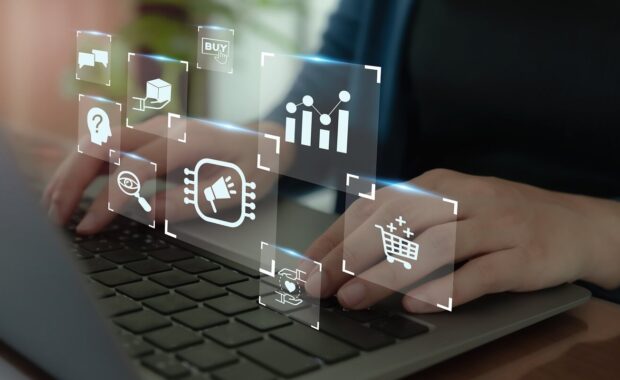 marketing automation growth marketing strategy concept