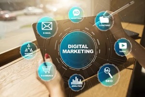 digital marketing concept