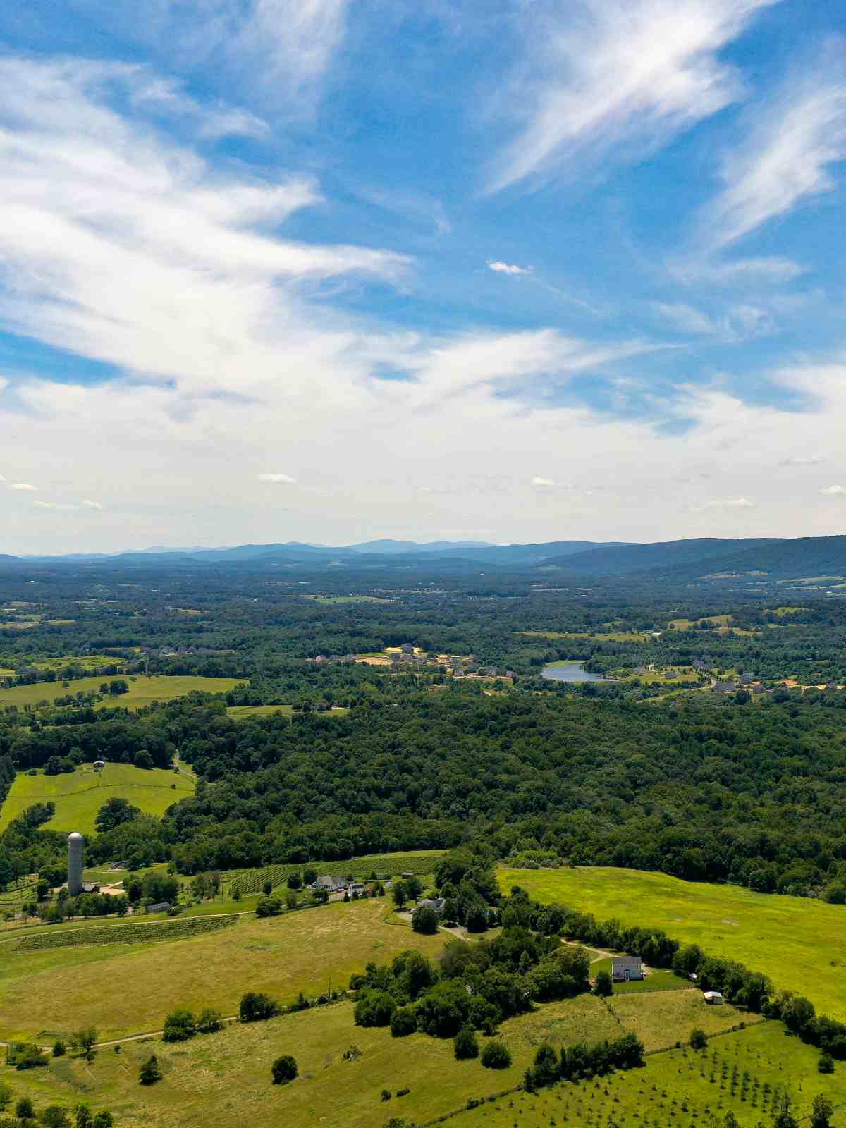 Ariel View of Annandale, Virginia