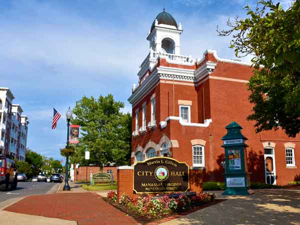 Manassas, VA city hall