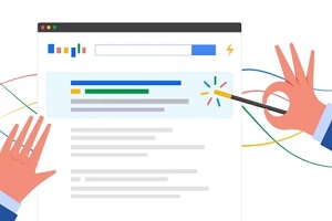 google search layout page